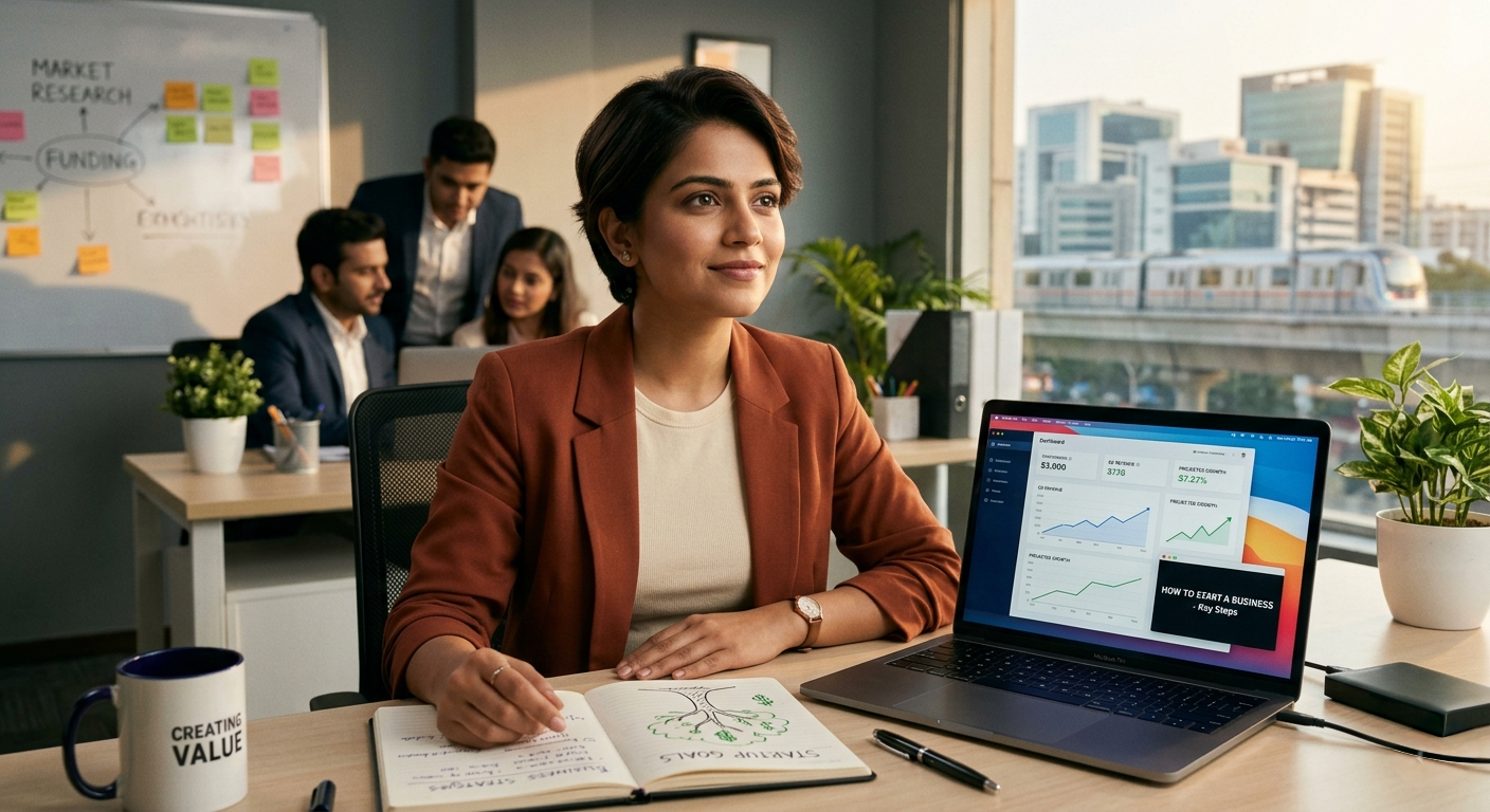 Business mindset and startup planning for new entrepreneurs