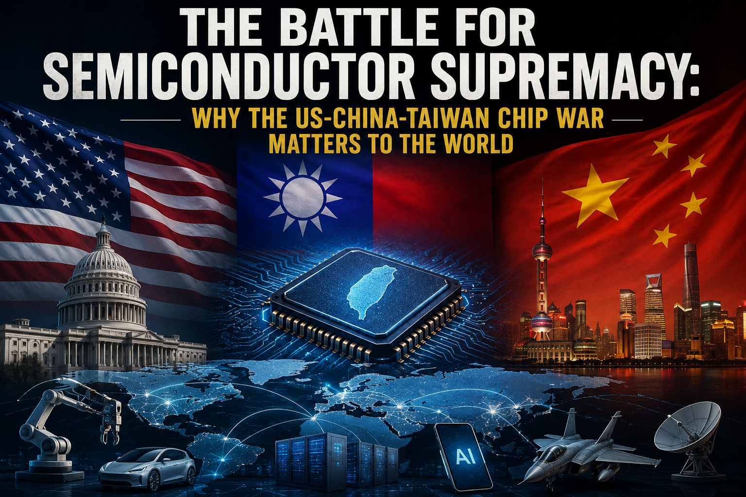 US China tech rivalry and global supply chain disruption